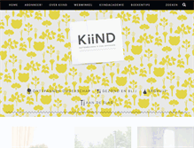 Tablet Screenshot of kiind.nl